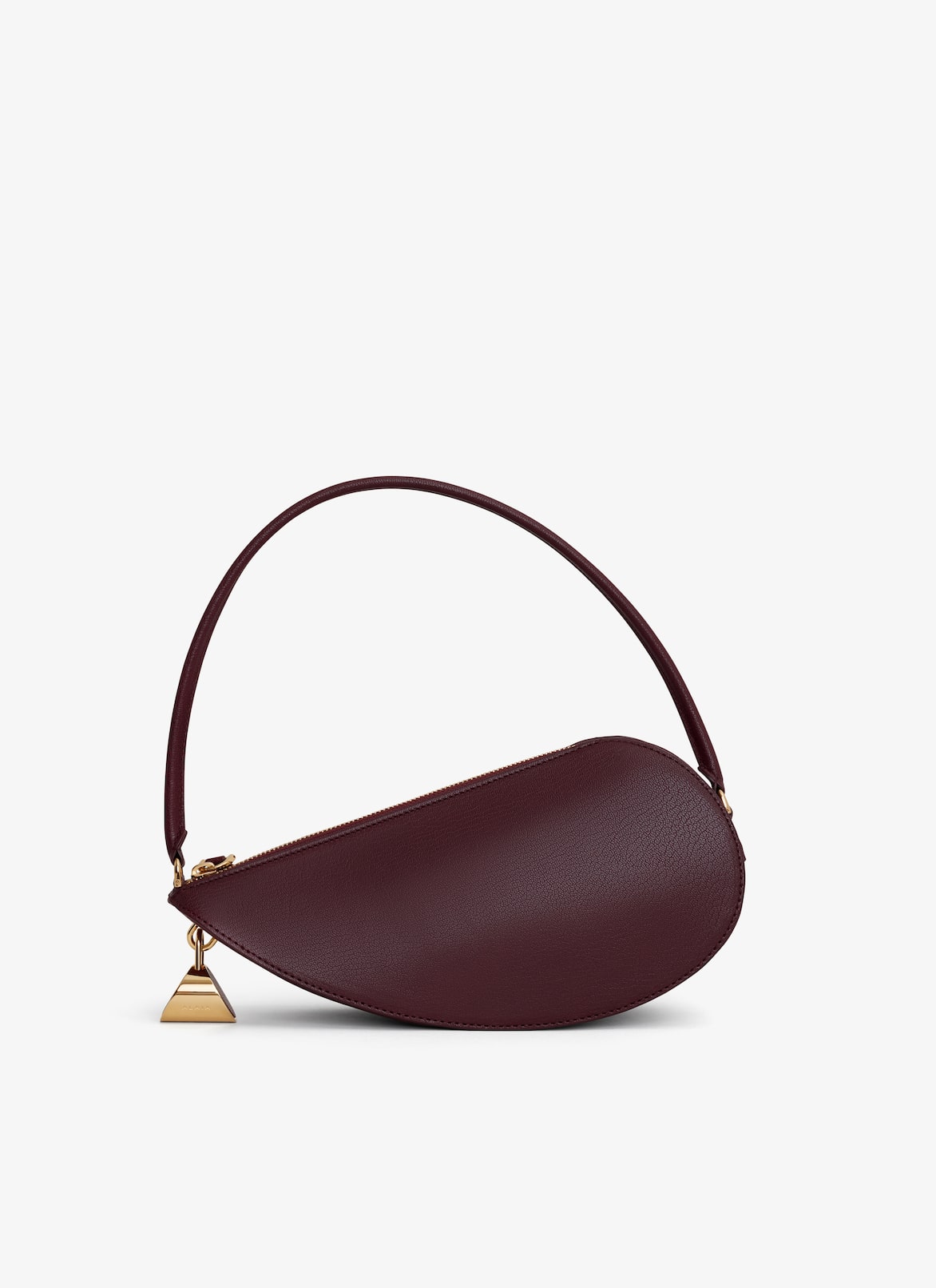 LE DEMI-CŒUR BAG IN LEATHER ALAÏA DARK RED LE DEMI-CŒUR BAG IN LEATHER